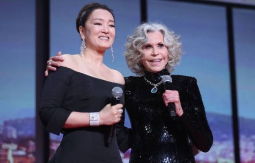 巩俐中文宣布戛纳开幕 东西方影星共襄盛举_娱乐频道