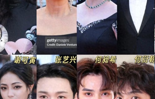 李庚希现身戛纳红毯，穿豹纹裹胸露副乳，烟熏妆斑驳风尘味十足 