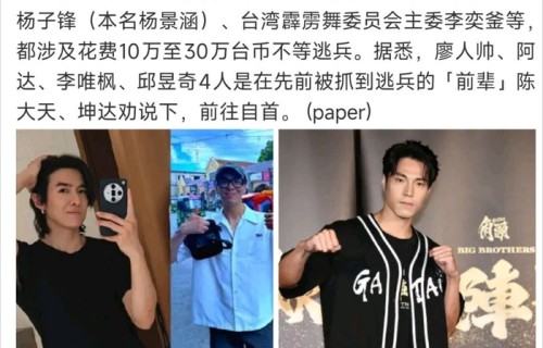 唐禹哲涉逃兵役案自首被起诉|检方|艺人