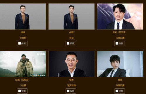 如何看待金鹰奖投票页面曝光演员本名的现象？