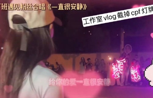 陈瑶工作室发布的vlog具体是如何处理CP粉灯牌和合唱镜头的？
