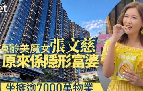 张文慈自揭经济状况称过得不容易，靠弟弟担保按揭买房，没7000万