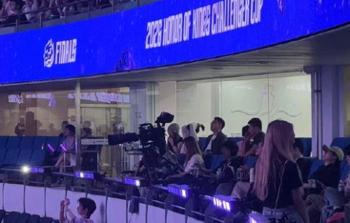 程潇和赵嘉敏为何会出现在挑杯决赛现场观战？|线下活动|电竞|一诺|明星|闺蜜