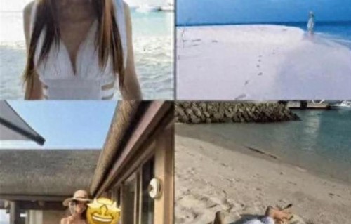 杨颖晒海边MV拍摄花絮，穿比基尼出镜，好身材藏不住太吸睛！