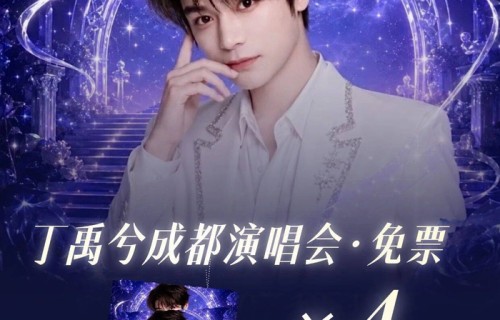 请4位去丁禹兮成都生日演唱会！