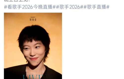 窦靖童演唱窦唯作品，声线酷似王菲|歌手2026|声音|宿命