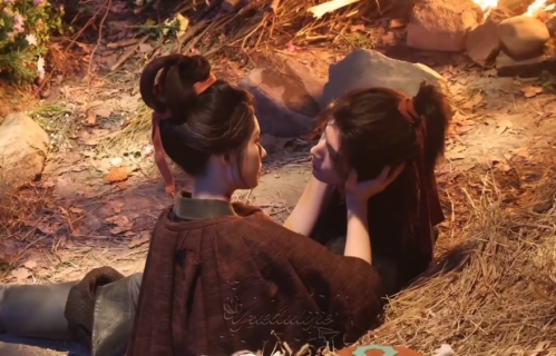 张凌赫林允《归鸾》吻戏路透曝光，“林间深吻”把网友看激动了