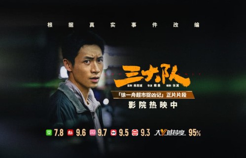 《三大队》曝“徐一舟超市捉凶记”正片 魏晨一招制敌高燃护正义-猫眼电影|陈思诚|电影评分|尾随|独当一面|歹徒