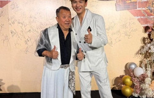 曾志伟深圳办73岁生日派对，逾百艺人到场，与谭咏麟合唱当场泪崩