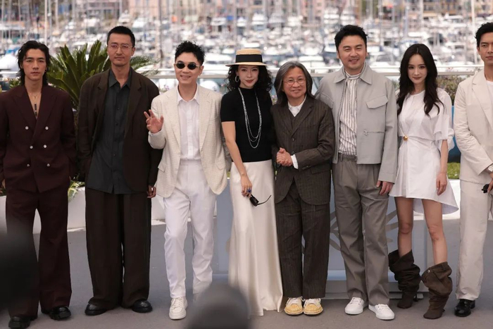 法国第77届戛纳电影节，《酱园弄》发布会。图源视觉中国